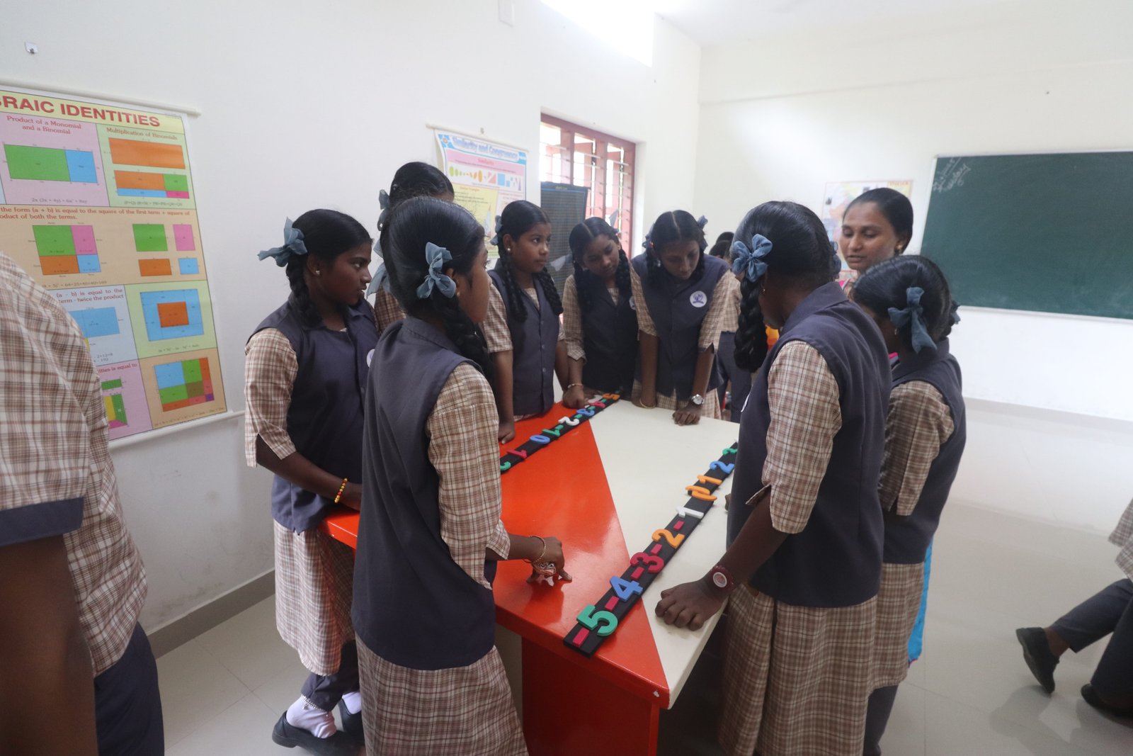 Interactive maths activities