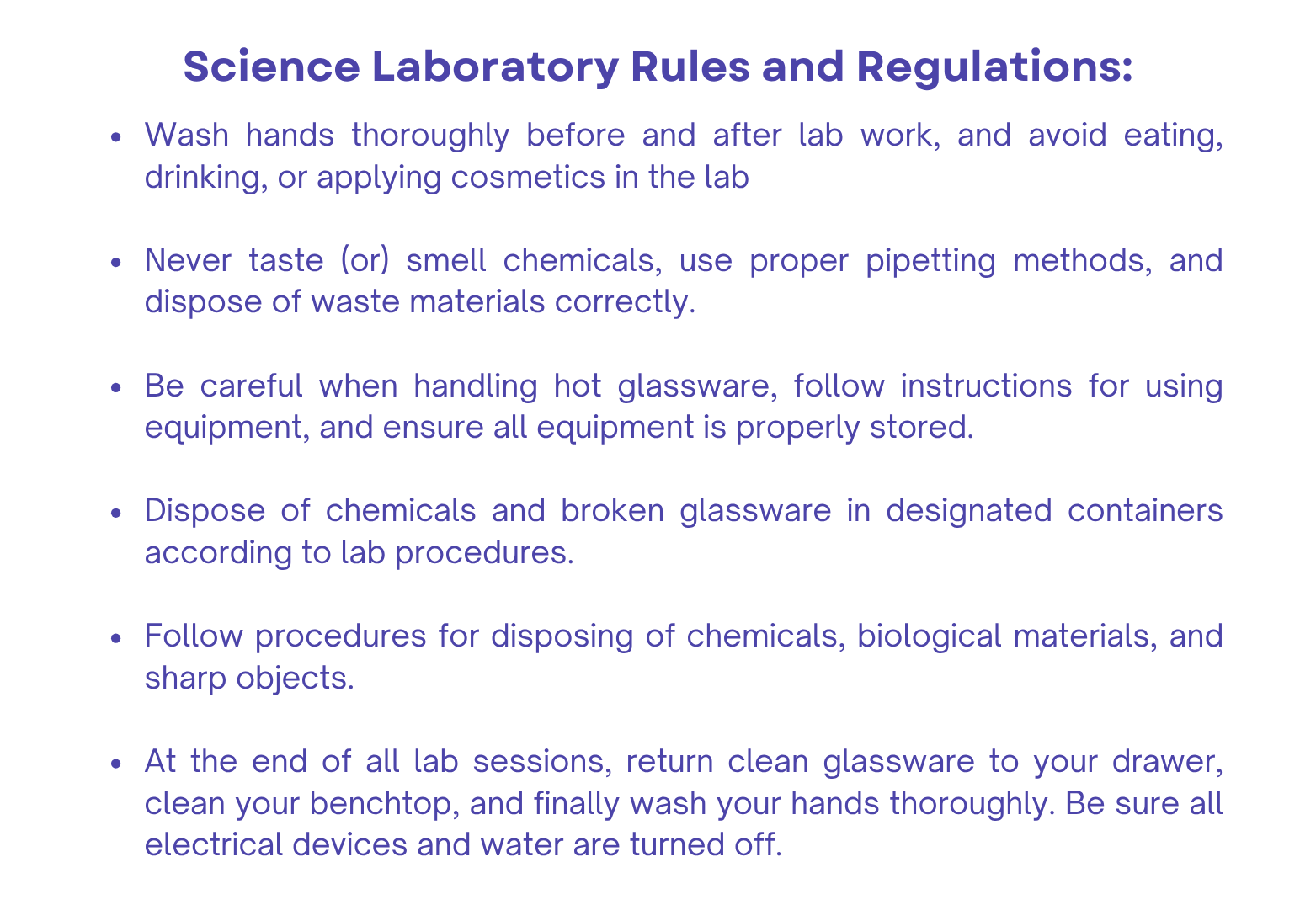 Safe lab environment