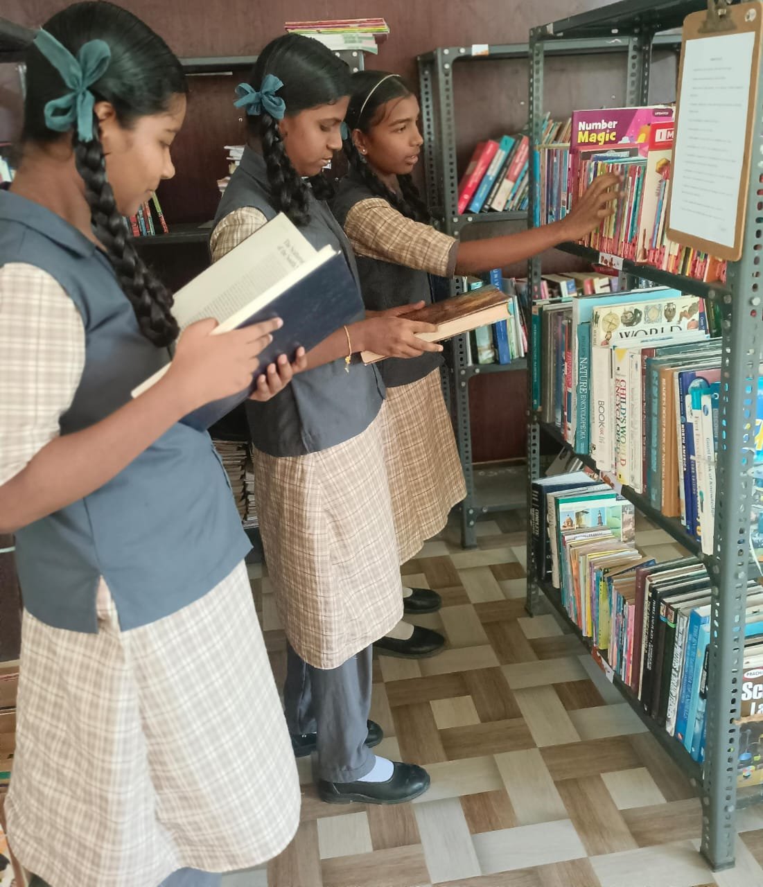 Library reference section